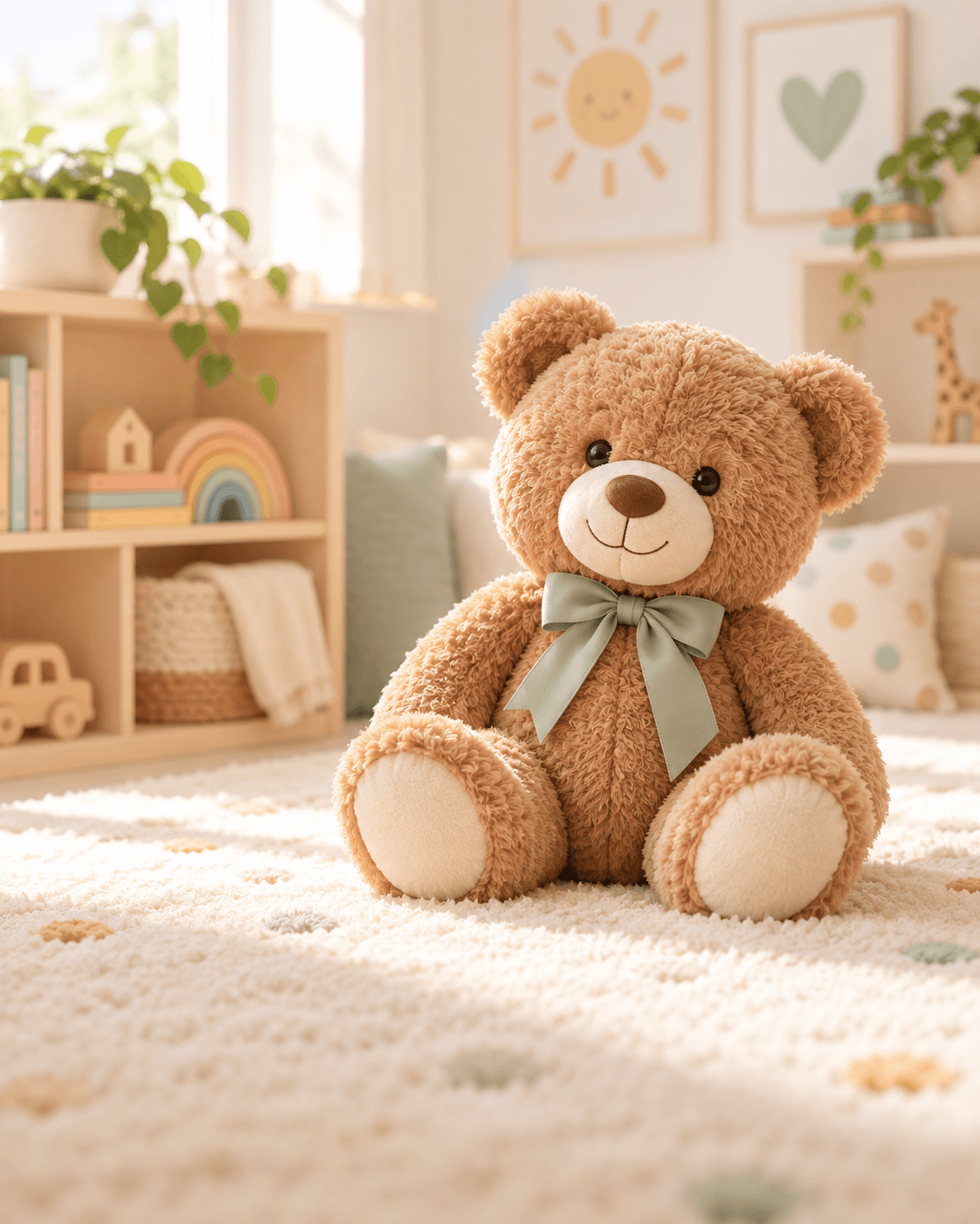 A warm early-learning classroom detail